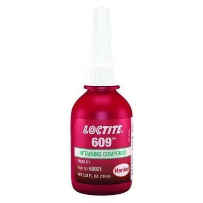 Retaining Compound 609, .34 fl oz, 10 ml, Bottle, Green 135511