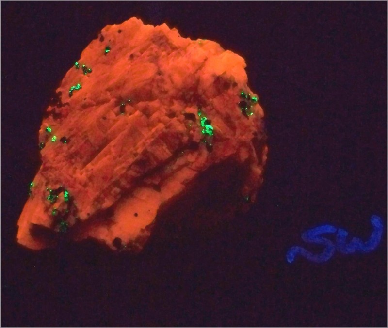 Fluorescent Franklin NJ Calcite Specimen