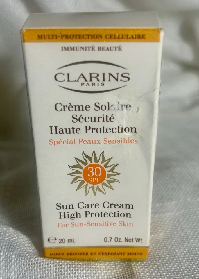 Clarins Paris 30 SPF High Protection Sun Creme .7 Ounces - Image 2 of 4