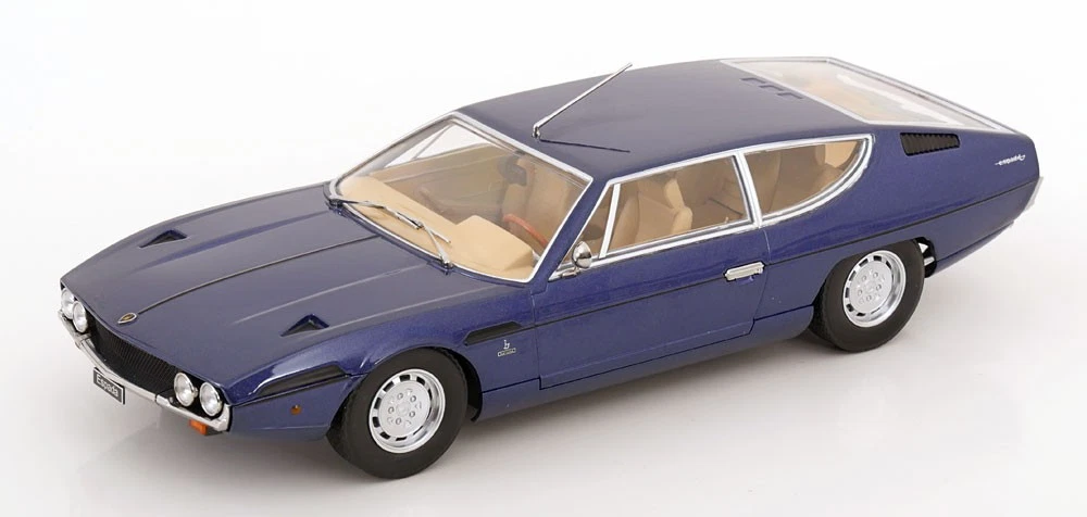 Collection Voiture Sport Lamborghini Espada Or 25cm Modèle Réduit Lamborghini Espada S2 1970 Or 1:18 KK-Scale - Neuf Avec étui F1 1/18