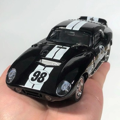 1:32 1965 Ford Shelby Cobra Daytona Coupe Diecast Model Car w/ Sound Light Toy
