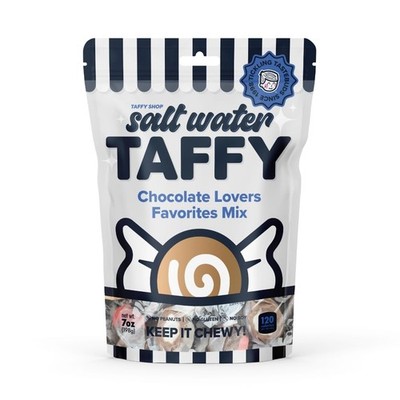 Taffy Shop Chocolate Lovers Mix Salt Water Taffy - Small Batch Salt Water Taffie