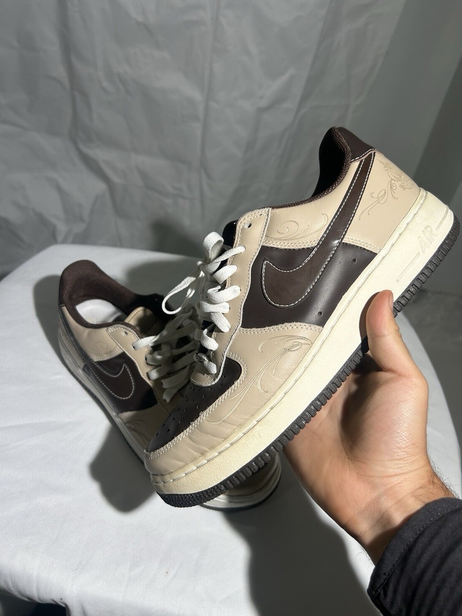 Nike Air Force 1 Mr. Cartoon L.A. Size 10.5 Brown Pride Low 9.5/10
