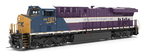 Pintura Broadway Limited HO 9861 GE ES44AC, CSX 1871, ACL Heritage, sin sonido / DCC | Zustand: New