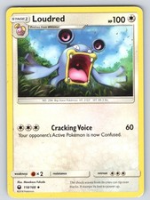 Loudred 118/168 Uncommon Celestial Storm Pokemon MODERATELY PLAYED