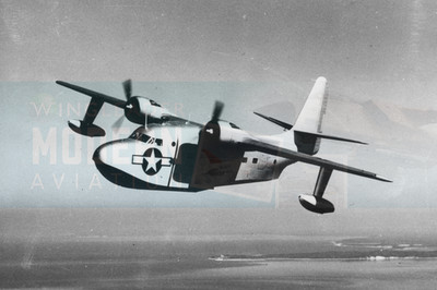 Grumman XJR2F-1 Albatross - U S Air Force - Original Photo