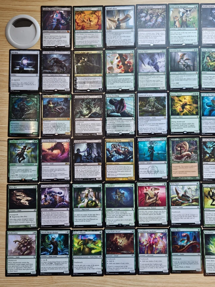 Custom Commander Deck ~ Venomous Vanguard ~ Aphelia, Viper Whisperer ~ 100 Cards - Image 2 of 4