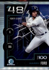 2025 Bowman #BTP-48 Harry Ford Bowman Scouts Top 100 BZ38