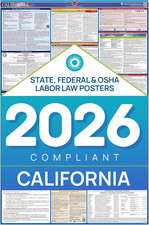 Updated California 2026 Labor Law Poster   State  Federal Compliance   OSHA, EE