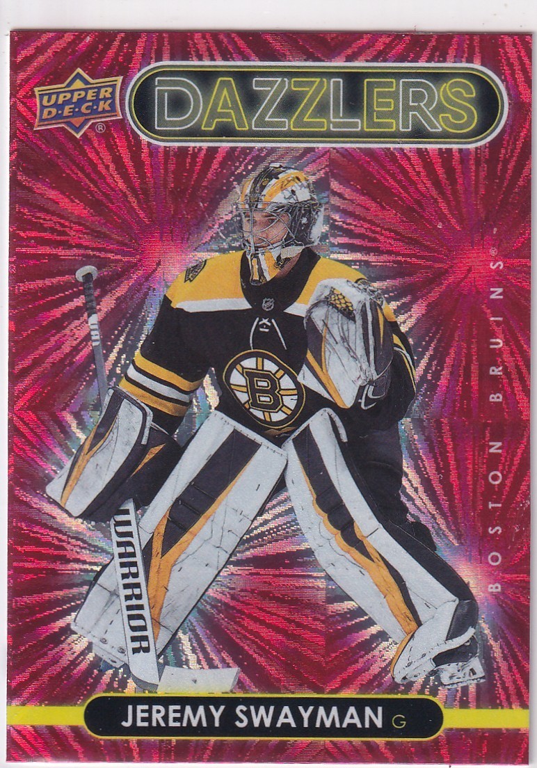 21/22 UD SERIES 1 JEREMY SWAYMAN DAZZLERS RED RC ROOKIE INSERT #4