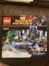 LEGO Marvel Hulk's Helicarrier Breakout (6868) Nearly Complete And Instructions