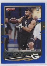 2020 Panini Donruss Rookie Press Proof Blue Josiah Deguara #292 05up