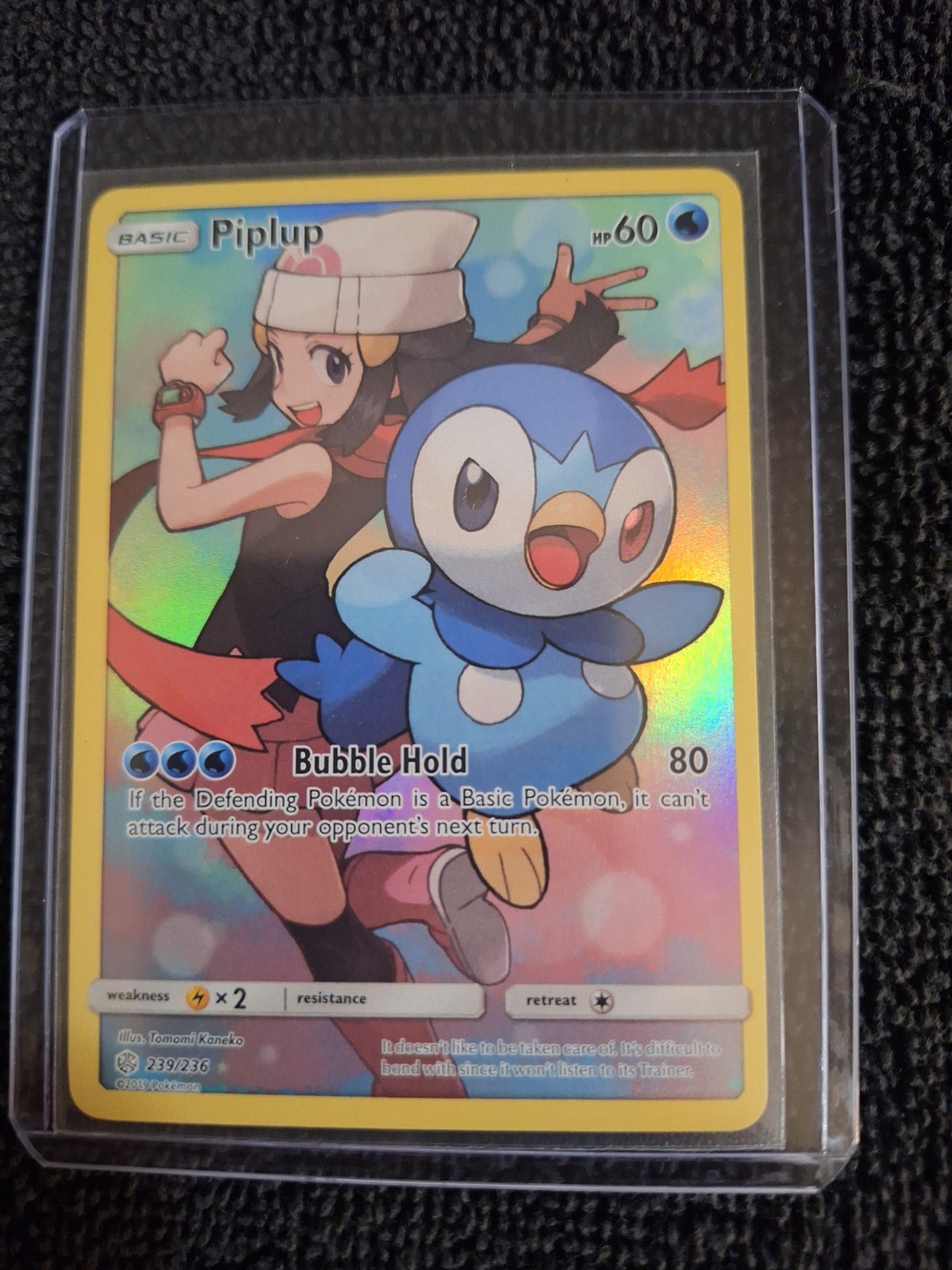 Piplup (Secret) 239/236 Sm-Cosmic Eclipse Holo