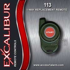 NEW Excalibur Omega 113 Remote Control FCC ID ELV113 Also For Omega 111 Stick
