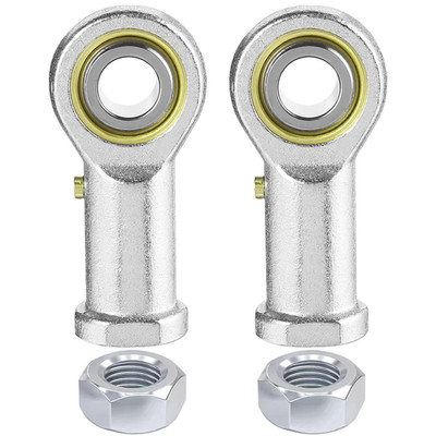 2Pcs PHSB8 Rod End Bearing 1/2 Inch Bore Pre-Lubricated 1/2-20 Female Thread Rig