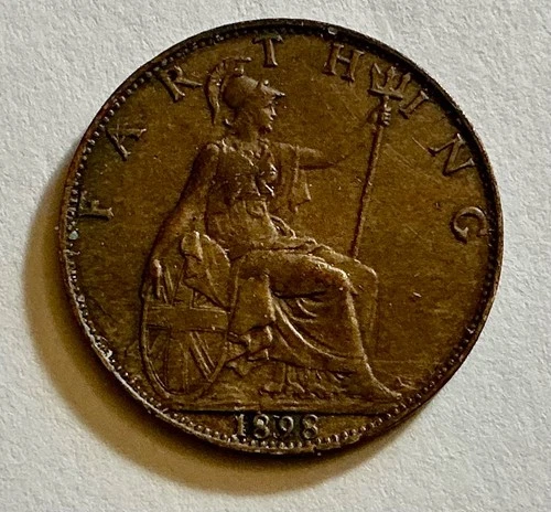 1898 Victoria Farthing — photo from the most recent tracked eBay sale
