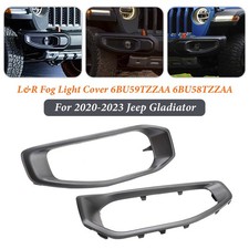 Pair Fog Light Trim 6bu59tzzaa 6bu58tzzaa For Jeep Gladiator 2020-2023 U1