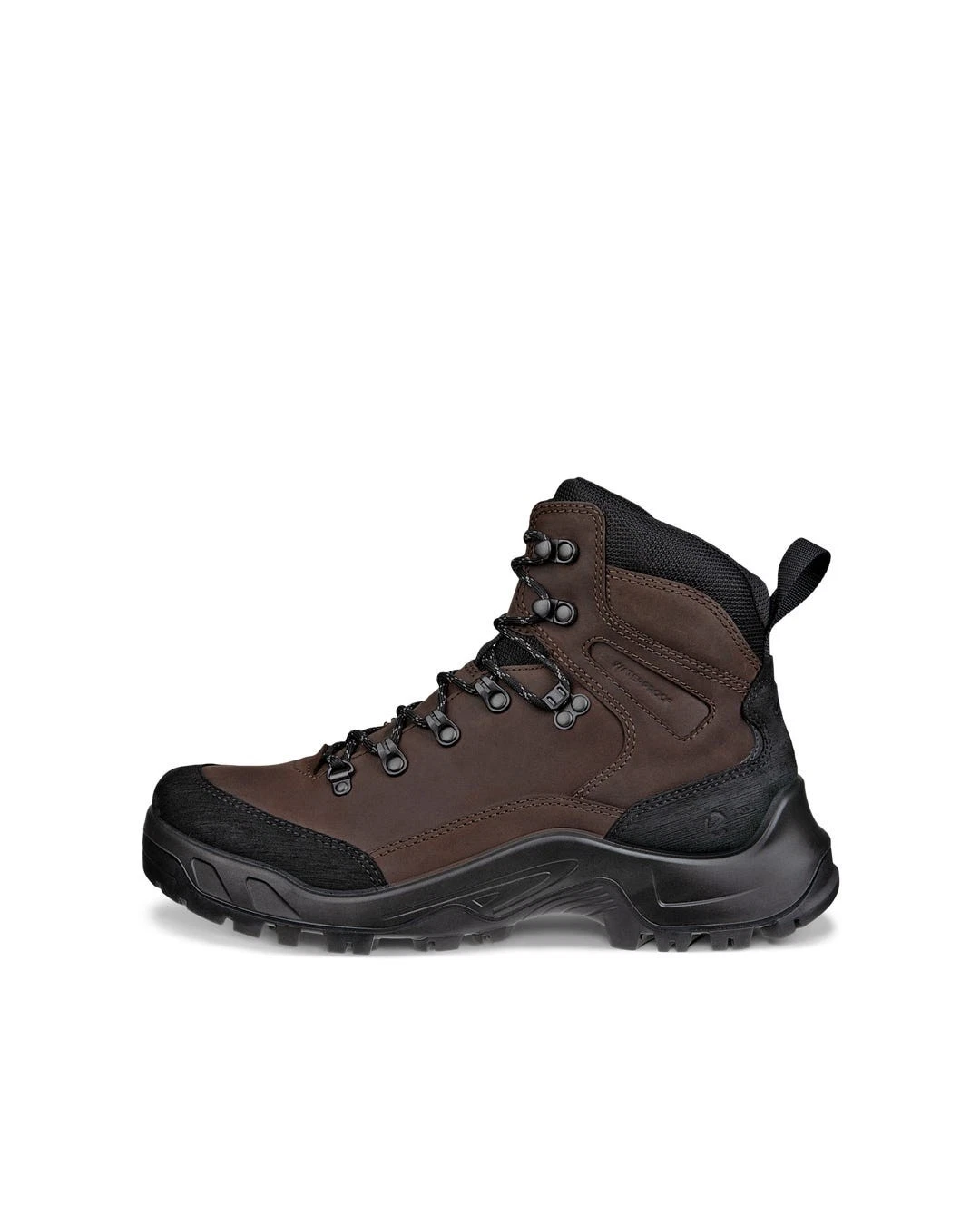 Ecco Offroad Mid Waterproof Hiking Boots Mocha Brown Black EU 40 Mens 6 - 6.5 US
