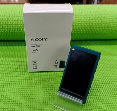 Sony Walkman High-Resolution Audio NW-A35 Viridian Blue 16GB
