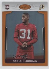 2017 Certified Rookies Mirror Orange 198/199 Fabian Moreau #197 1md