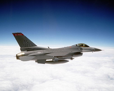 F-16 FIGHTER JET IN FLIGHT AIR FORCE PHOTOGRAPH PHOTO PRINT