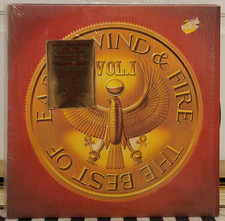 Earth, Wind & Fire &ndash; The Best Of Vol. 1  LP  Columbia Records 35647 HYPE STICKER