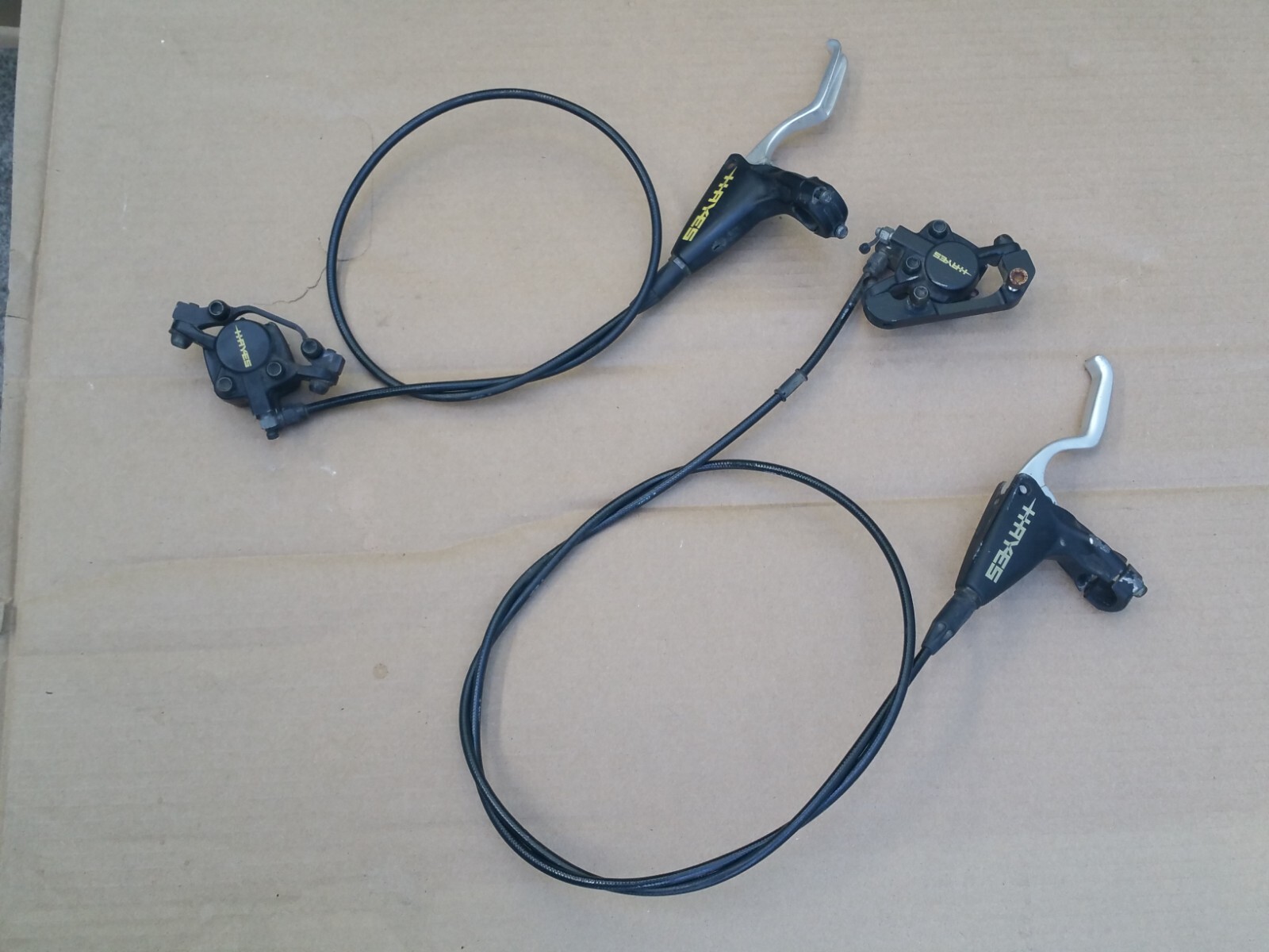 Early 2000s Hayes Hydraulic Disc Brake Calipers + Levers Set (need