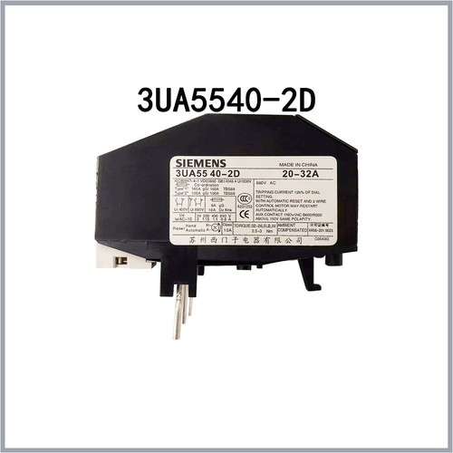 1PC 3UA5540-2D 20A-32A New In Box Thermal overload relay Fast Shipping SIEMENS - Picture 2 of 3