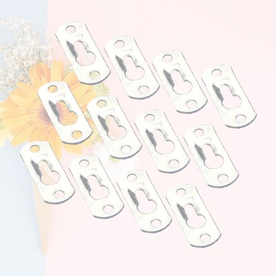 20 Pcs Ausbessern Beitritt Platten Flache Metall Beitritt Platte
