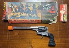 WOW Vintage 60s Cap Gun Solido 505 Original Texas 1 Diecast W Original Box Toy