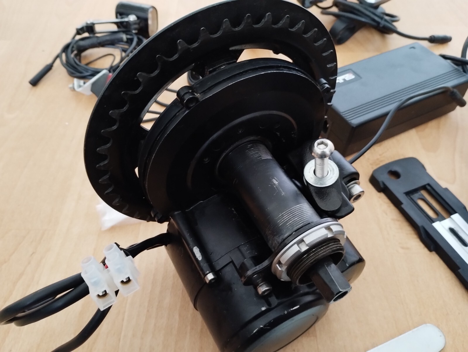 ebike mid drive conversion kit. Tongsheng Tsdz2 48v 500w with Battery