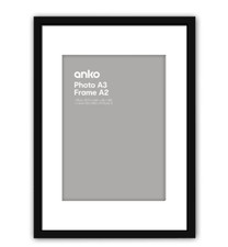 A2 Box Mat A2 Frame Black/White Photo Picture Frame Art Work Display Frame