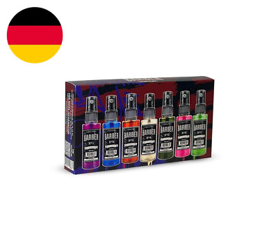 BARBER MARMARA Klassik 7Er Mix Mini Eau De Cologne Spray | 7X 50Ml | Reisegröße 