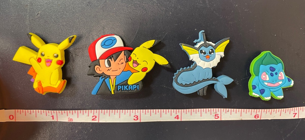 【関税込み】Jibbitz Pokemon Lot of 5 Piece Pokemon Croc Shoe Charm Jibbitz - NEW | eBay