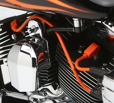 Cables de bujía de encendido Orange Sumax Thundervolt para 18+ Harley Softail 18422