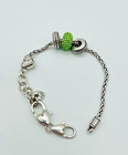 & Beads Silver-tone Charms Brighton Charm Bracelet With Heart