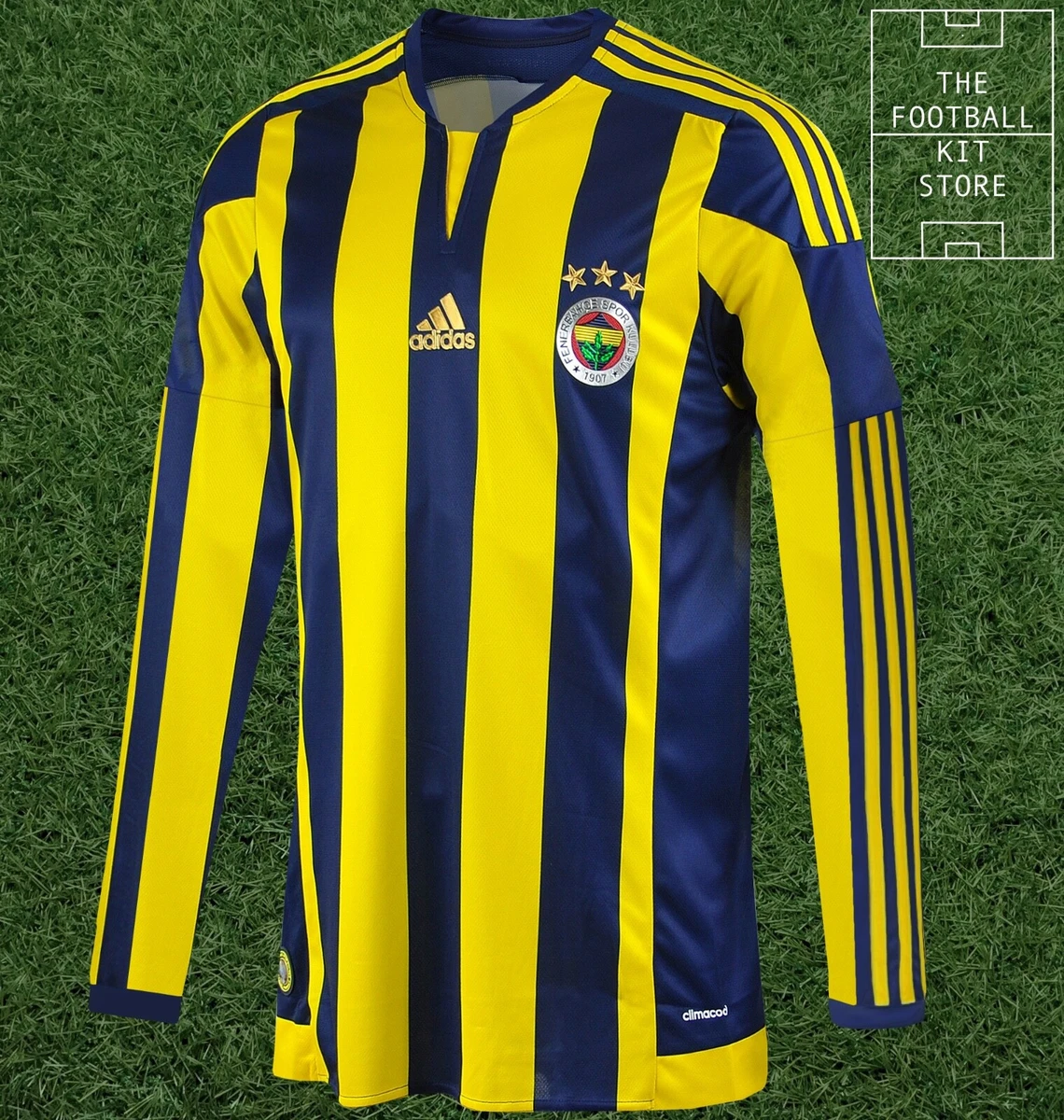 Maillot Fenerbahçe Adidas 2015-2016 – Domicile/Extérieur? – Taille XL – État 5.5/6