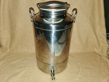 15L Drinks Dispenser - Stainless Steel Liquid Container Storage w/ Spigot /Tap