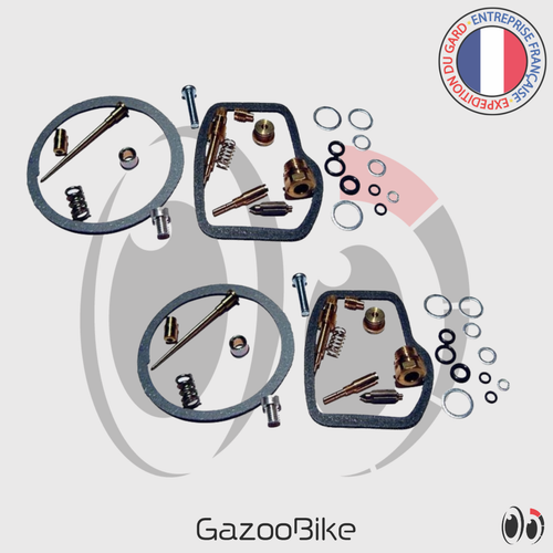 Kit réparation carburateur x2 HONDA CB 500 T Twin de 1974 à 1976 - KEYSTER