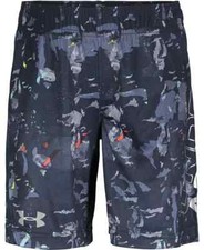UNDER ARMOUR Toddler Boys Grit Boost Shorts Blue Ink Size 3T