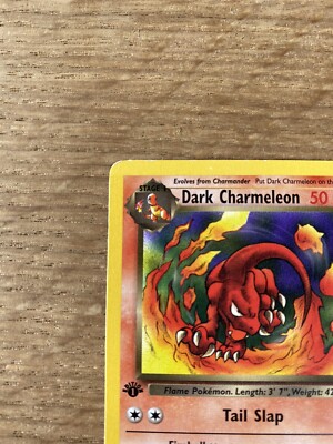1st Edition Dark Charmeleon 32/82 - Team Rocket - Non-Holo Pokemon
