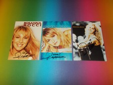 3 x Rosanna Rocci singer signed autograph autograph autograph card