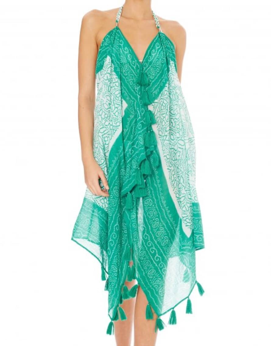 emerald green beach dress Cut Out Maxi Dress in Emerald Green main image 1
