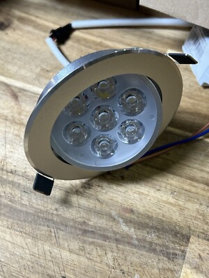6x lights 110V Dimmable 7W LED Ceiling Light Downlight Recessed Lighting