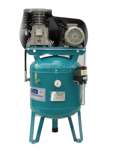 Gieb Kompressor 420/90 -D 11 Bar 400 V - Stehend - 2-Zylinder-image