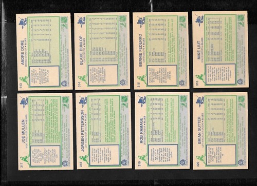 1983-84 OPC 83-84 O PEE CHEE NHL HOCKEY CARD 265-396 & WRAPPER SEE LIST - 第 103/267 張圖片