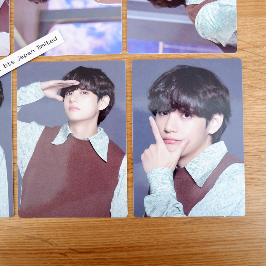 BTS V SOWOOZOO 2021 Official Mini Photocard SET 8card +