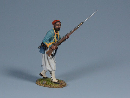 Team Miniature GUERRE FRANCO-PRUSSIENNE 1870 PFW-A6009 Tirailleur en approche - Picture 1 of 3