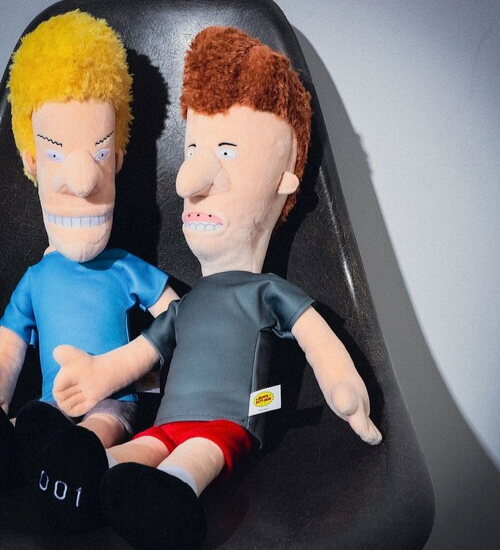NICI x bPr BEAMS Beavis and Butt-Head ButtHead Plush Japan 23.6in