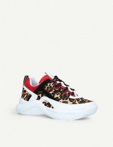 womens leopard print trainers uk